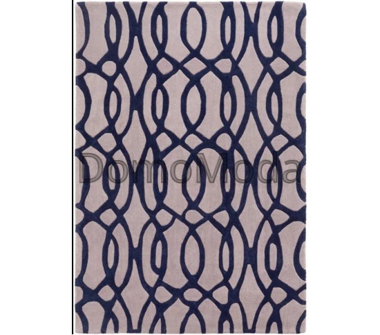 Шерстяний килим Matrix MAX 36 Wire Blue Купити в інтернет магазині ДомоМода Шерстяний килим Matrix MAX 36 Wire Blue - Висока якість за найкращою ціною в Україні